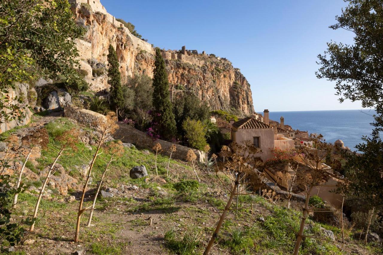 Victoria'S House In Monemvasia Castle Vila Exterior foto