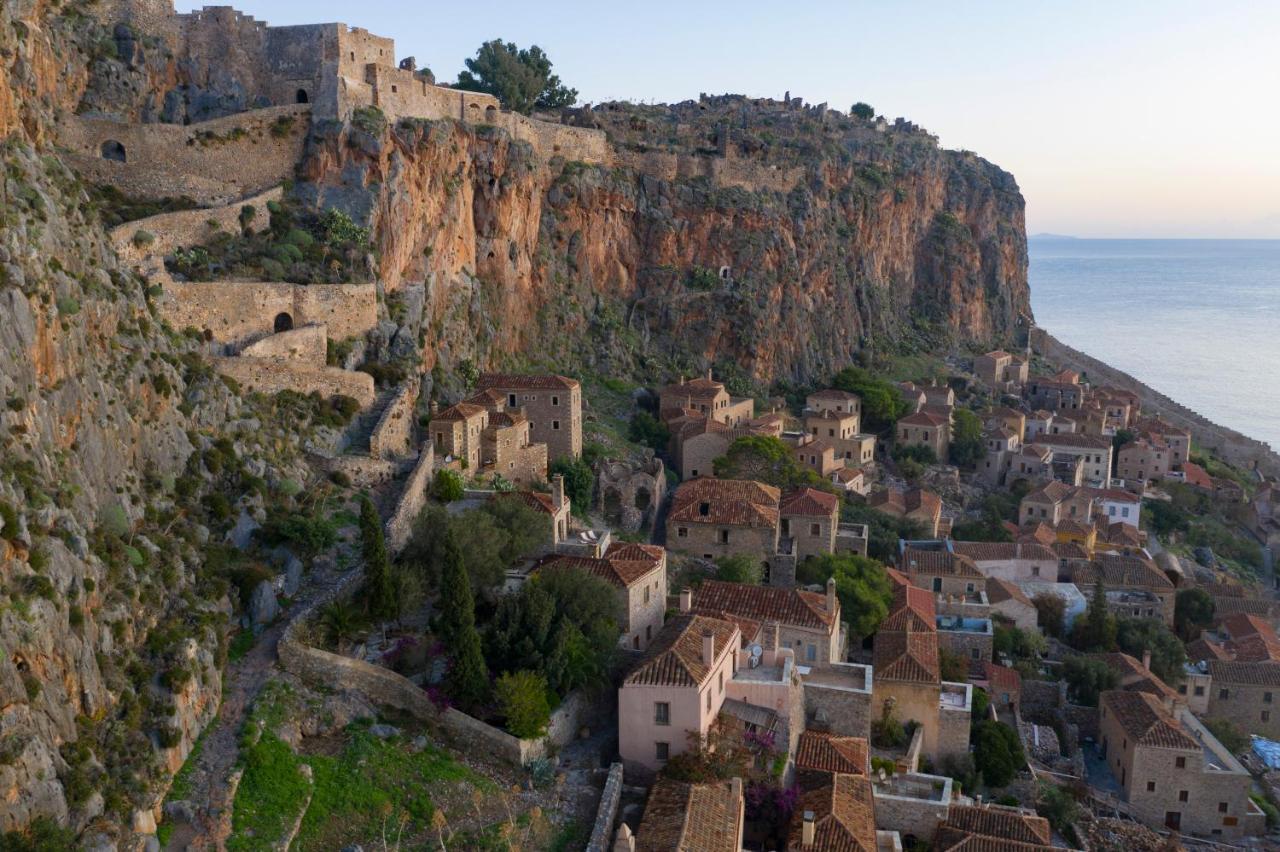 Victoria'S House In Monemvasia Castle Vila Exterior foto